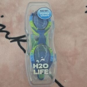 H2O Life Swim Goggles with Popper Straps